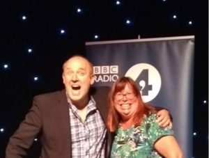 Tim Vine and Sue Haswell Laughter Yoga Radio 4