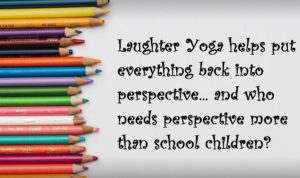 Laughter Yoga perspective and pencils